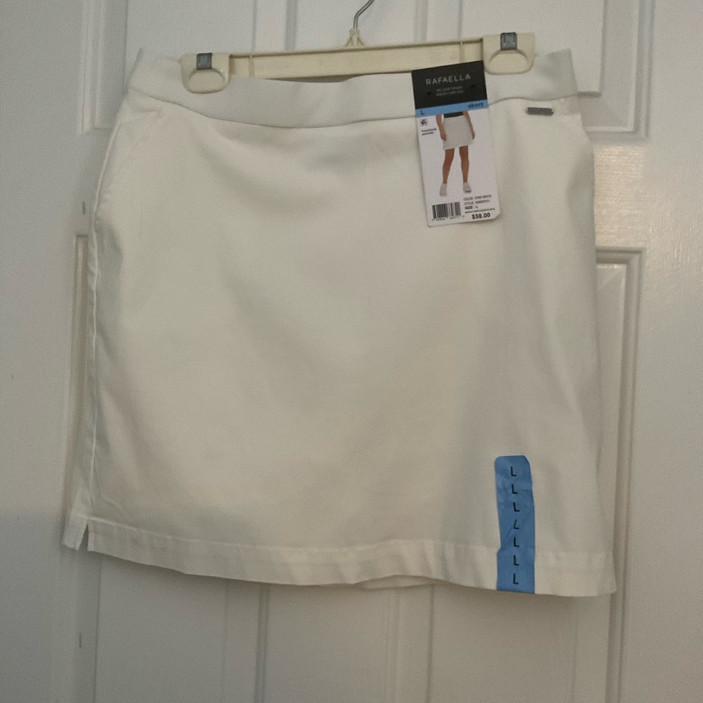 Rafaella Star White Skort